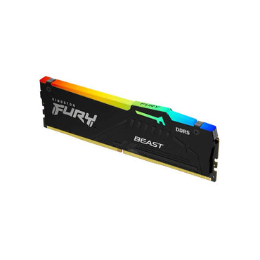 Memoria Gamer Ddr5 16gb 5600mhz Kingston Fury Beast Black RGB - KF556C40BBA-16