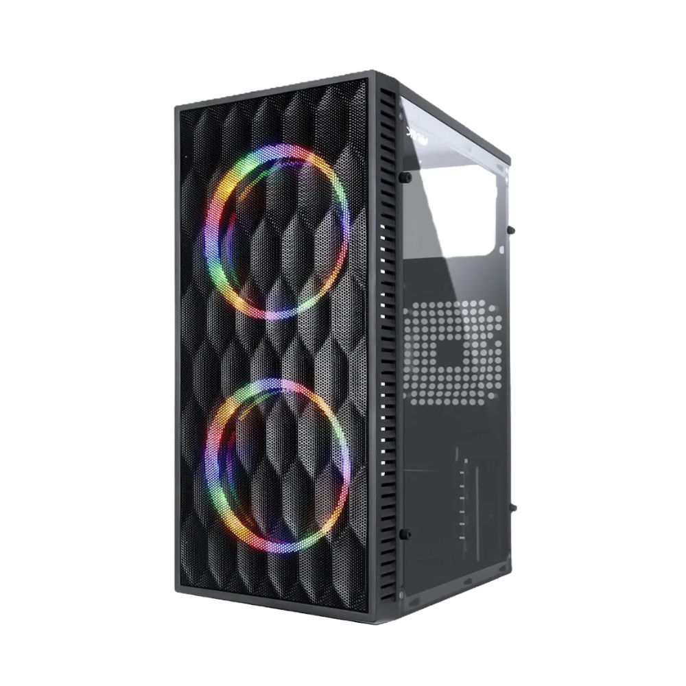 Computador Gamer Skul 5000 Intel I5-4590 3.3Ghz 8gb Ssd 256gb Nvme RX 550 4Gb Fonte 500W