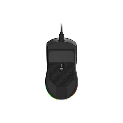 Mouse Gamer PCYes Malus Black Vulcan 6 Botões 12400dpi RGB - PMGHBV Truedata