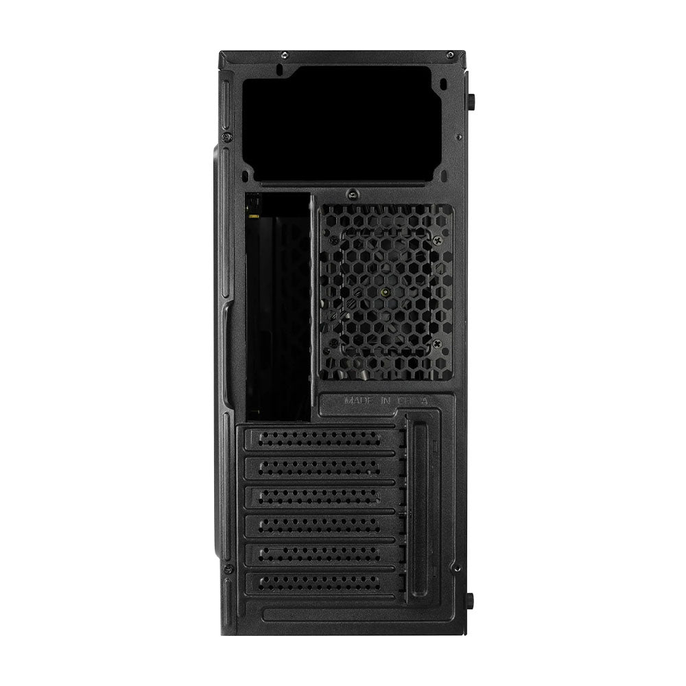 Gabinete Gamer Aerocool Mid Tower Rgb Streak V1 Preto Com Lateral em Acrílico - 78121