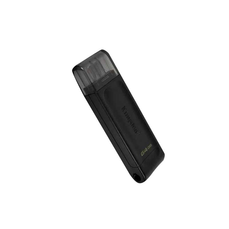 Pen Drive 64gb Kingston USB Tipo C DataTraveler 70 - DT70/64GB