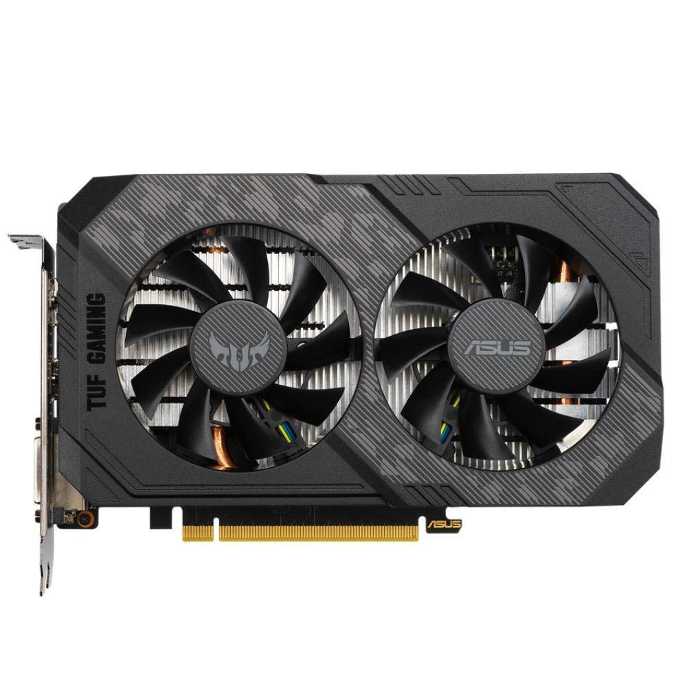 Placa De Video 6gb Gtx1660 Super Gddr6 Asus Nvidia Geforce TUF Gaming OC Edition DVI HDMI DisplayPort