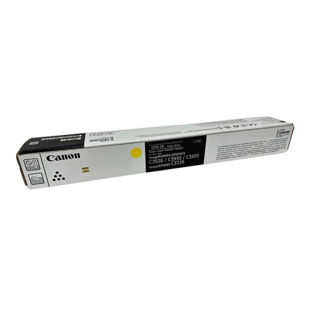 Toner Canon Amarelo 25.5K Pags GPR66 - P/ C3326 C3926