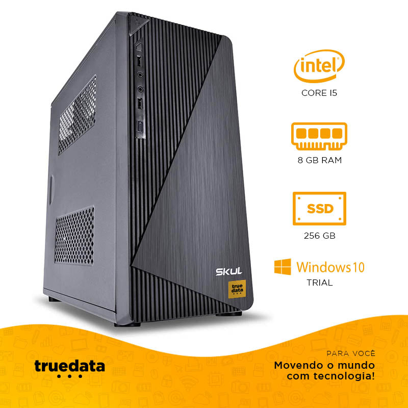 Computador Truedata b500 Intel I5-3470 3.2Ghz 8gb Ssd 256gb Win11 Pro