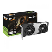 Placa De Video 12Gb RTX 5070 Twin X2 Gddr7 Inno3D Nvidia Geforce 192bits 2512mhz  3x Displayport 1x Hdmi - N50702-12D7-1