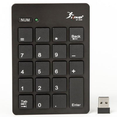 Teclado Numerico Sem Fio Knup Kp-2038