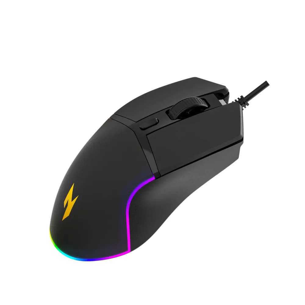 Mouse Gamer Acer Nitro NMW101 Usb 6 Botoes 6400Dpi RGB Preto - GP.MCE11.040