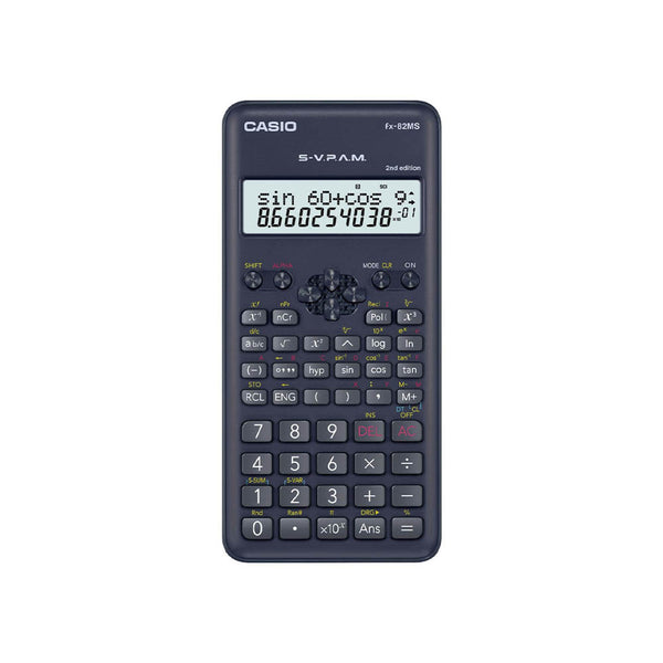 Calculadora Científica Casio 12 Dígitos 240 Funções - Fx-82Ms-2-W4-Dh