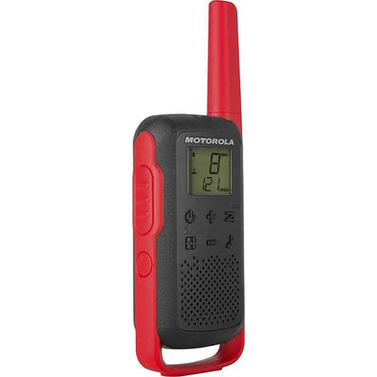 Radio De Comunicacao Walkie Talkie Motorola Talkabout T210br 32 Km Vermelho
