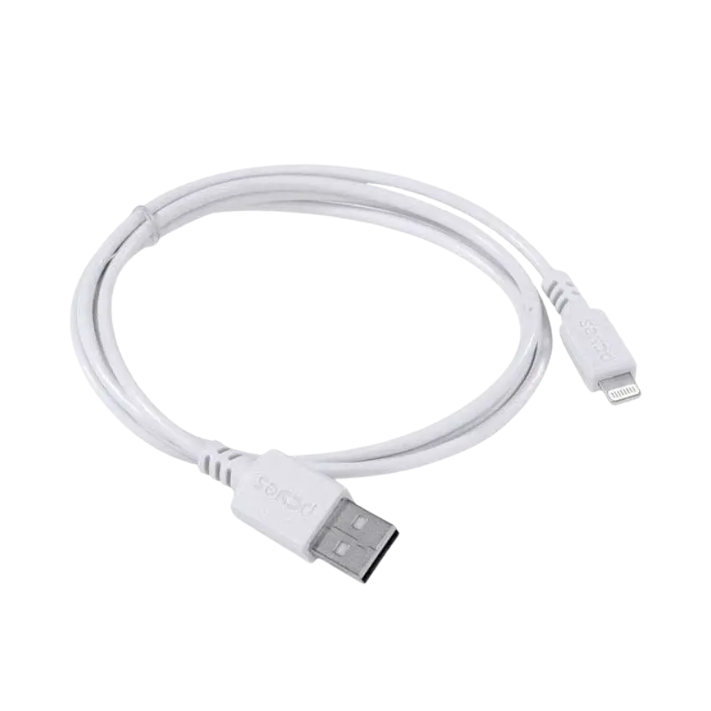 Cabo Usb Para Lightning (Iphone) 1mt PCYes Branco - PUALB-01