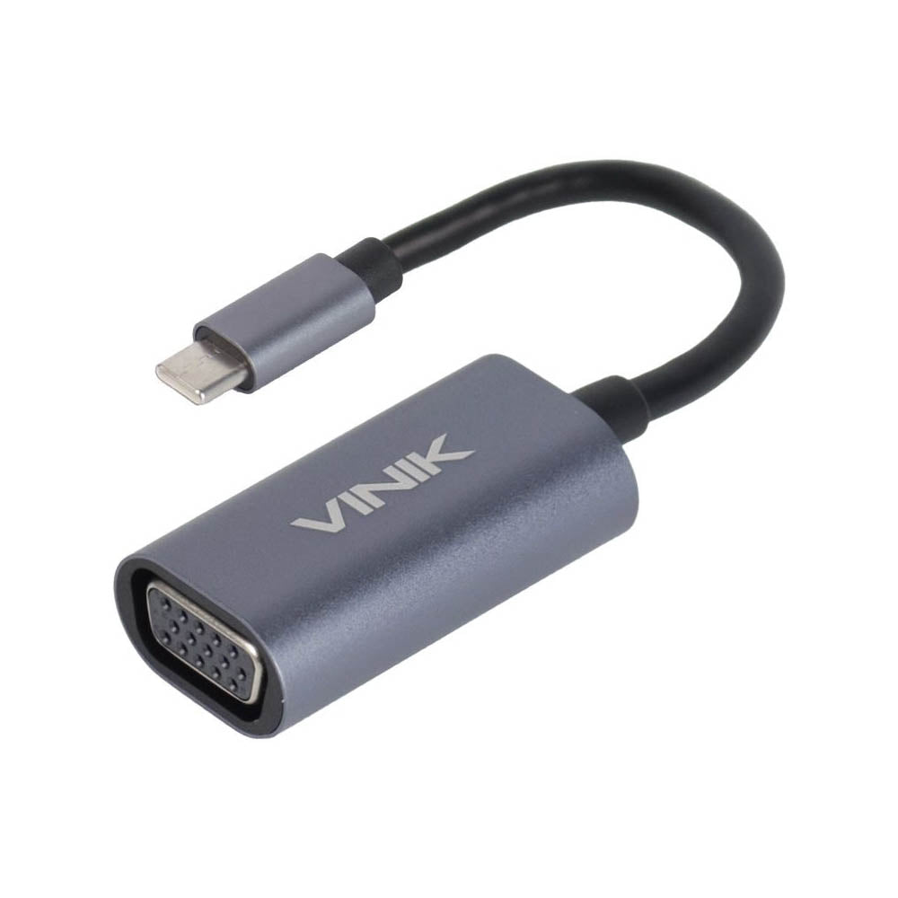 Adaptador de Usb Tipo C Macho P/ VGA Fêmea Vinik - ATVGVN