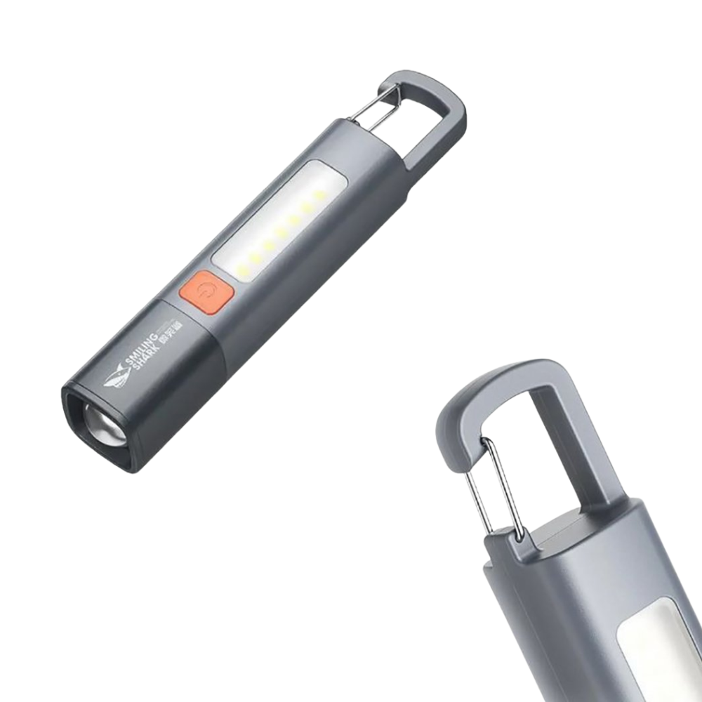 Lanterna Led Tática Recarregável 1000 Lumens 1200Mah Usb C - ZJ-119