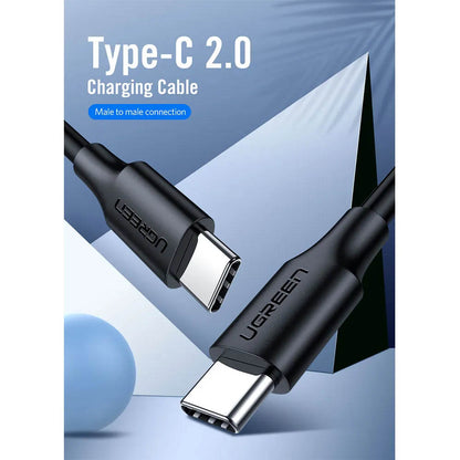 Cabo de Dados Usb-C Macho Ugreen 2mt US286 Preto - 284026