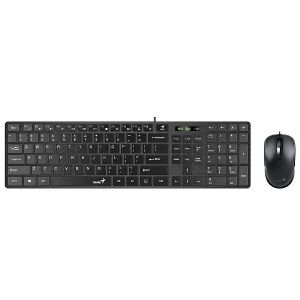 Kit Teclado E Mouse Com Fio Genius SS-C126 - 31330007408