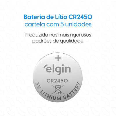 Bateria 3v Tipo Botão Cr2450 Intelbras