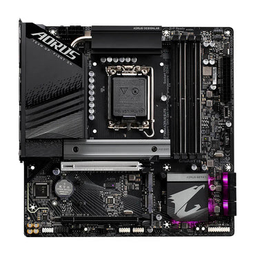 Placa Mae Gigabyte Z790M Aorus Elite 1.1 Atx Lga 1700 Ddr5 Hdmi Displayport M.2 NVME (12a, 13a e 14a Geração) - Z790M