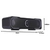 Caixa De Som Soundbar RGB Knup 2.0 USB - KP-RO803