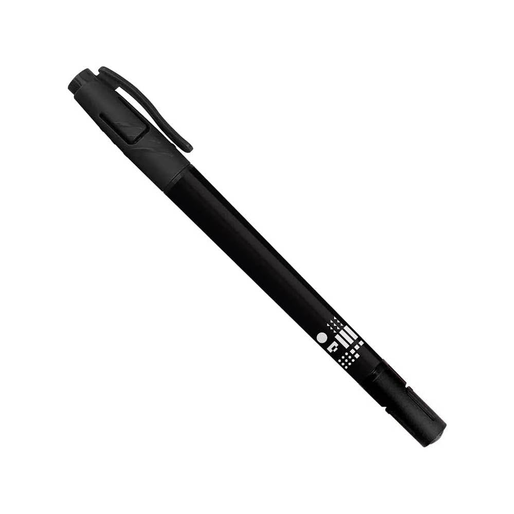 Caneta Marcador Permanente Keep Duas Pontas Fina/Ultrafina 1mm/0.4mm Preto - MR020