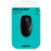 Mouse Usb Logitech M110 Silencioso Preto - 910-005493