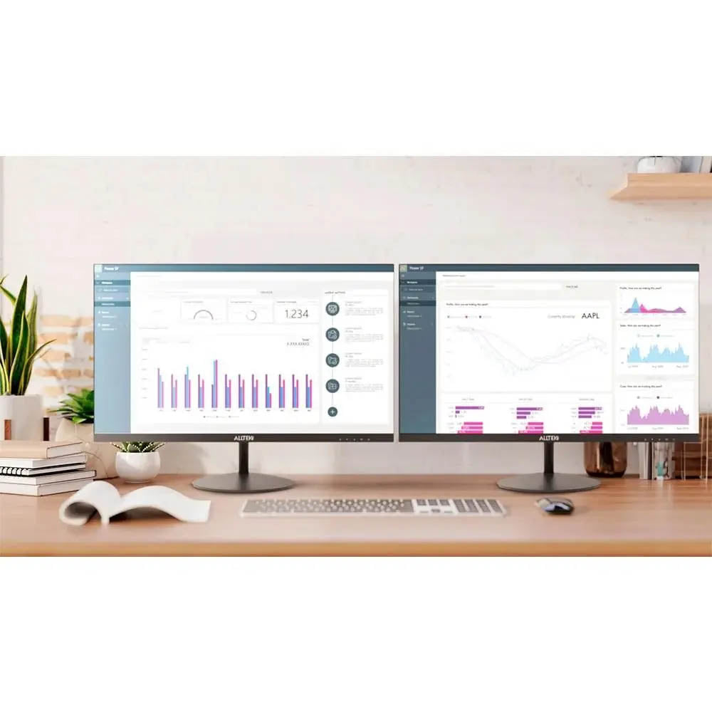 Monitor Led 21.5 Pols Alltek Hdmi Vga 1920x1080 100Hz 5ms - ATK-215 Z