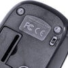 Mouse Sem Fio Wireless Dynamik Flat Vinik Preto 2.4Ghz 1200dpi Usb - DM100