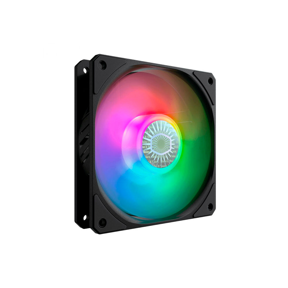 Kit c/ 3 Cooler Fan para Gabinete Cooler Master RGB 120mm C/ Controlador - MFX-B2DN-183PA-R1