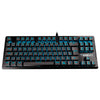 Teclado Gamer Mecanico Gamdias Led Azul Preto - HERMES E2 BLUE (BR/RED)