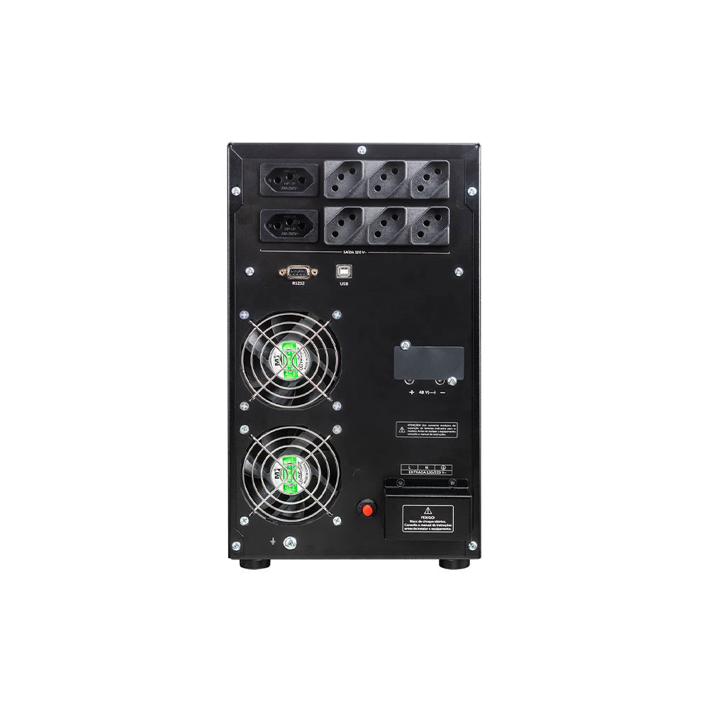 Nobreak 3000va Torre Intelbras Senoidal USB E Biv Auto S 110v - 4822039 Truedata