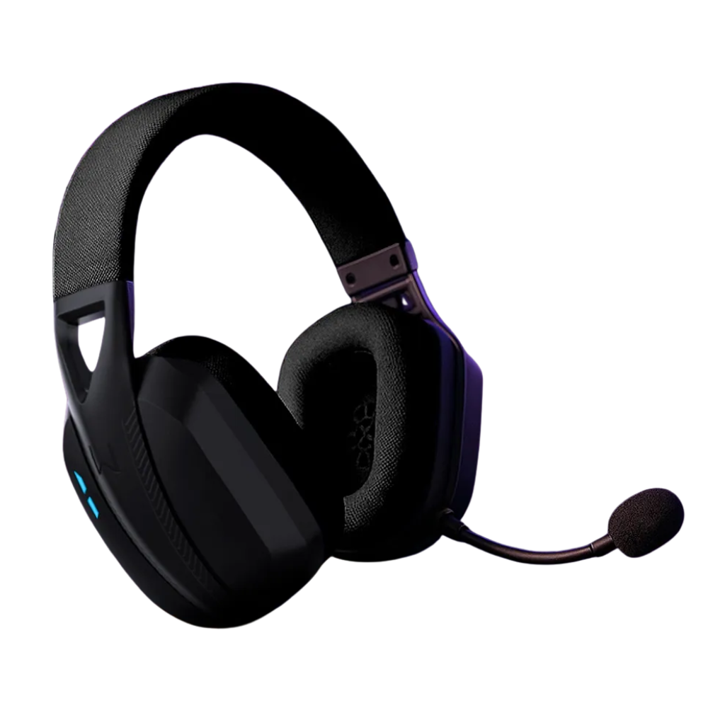 Headset Gamer Sem Fio Warrior Tri Mode Wireless Preto - PH704