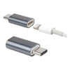 Adaptador Otg Lightning Fêmea Para Usb Tipo C Macho aGold - CBA-25