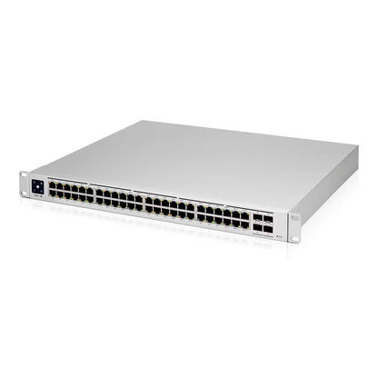 Switch 48 Portas Gigabit 10/100/1000 + 04 Sfp Ubiquiti Unifi Gerenciavel - USW-PRO-48