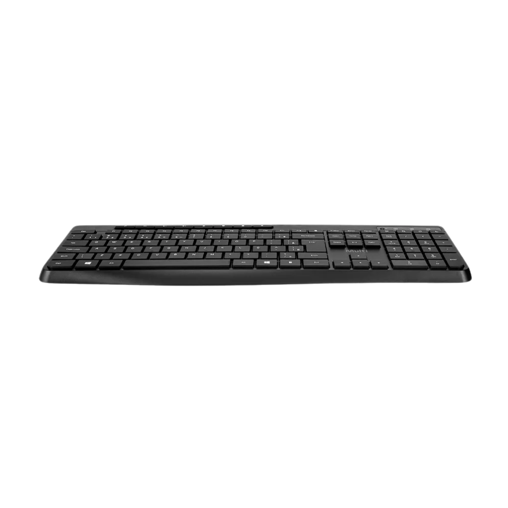 Teclado Sem Fio C/ Teclas Multimidia Multi Preto - TC690