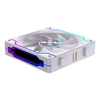 Kit 3x Cooler Fan Wireless Twister Fortrek Branco ARGB C/ Sistema Airflow - 86940