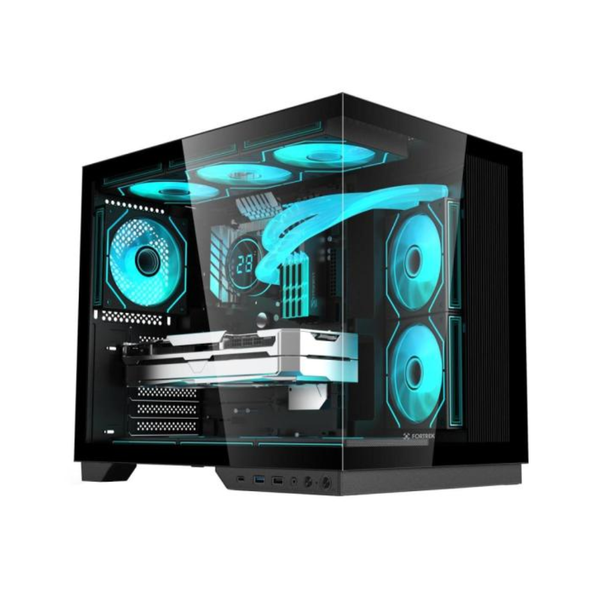 Gabinete Gamer Fortrek Clarity  Mid Tower Max Preto - 85741