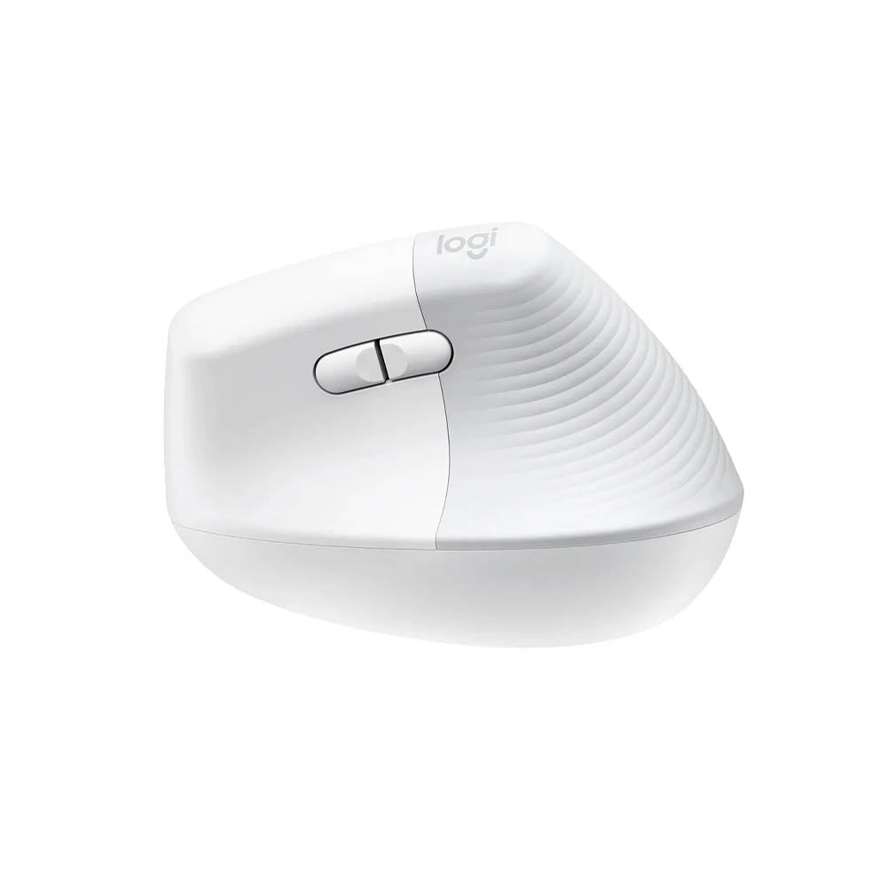 Mouse Ergonomico Sem Fio Logitech Lift Vertical Usb Branco Wireless / Bluetooth - 910-006469 Truedata