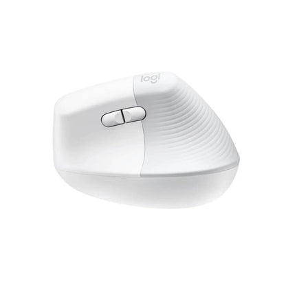 Mouse Ergonomico Sem Fio Logitech Lift Vertical Usb Branco Wireless / Bluetooth - 910-006469 Truedata
