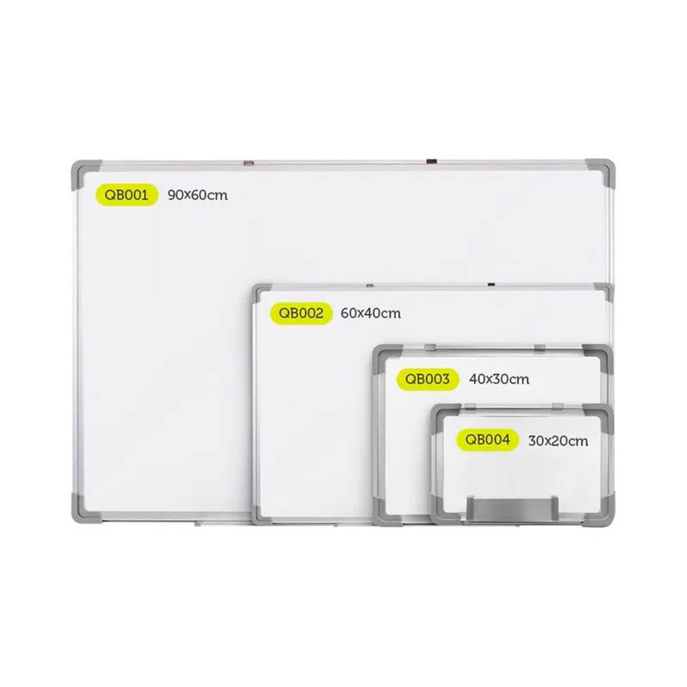 Quadro Branco Magnético Keep 30x20 Moldura Alumínio - QB004