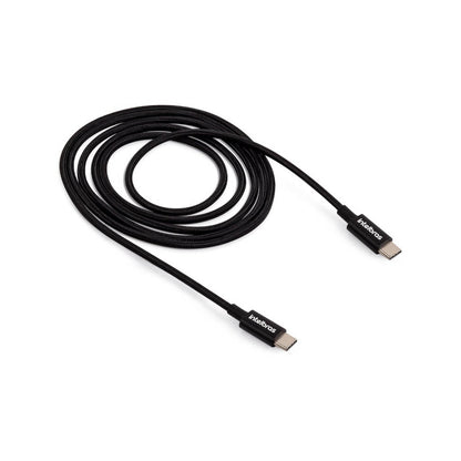 Cabo Usb Tipo C Macho / Macho 1,5mt Intelbras em Nylon Preto 15NP - 4830080