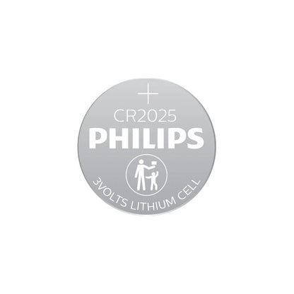 Bateria 3v Tipo Botão Cr2025 Philips - CR2025P5B/59