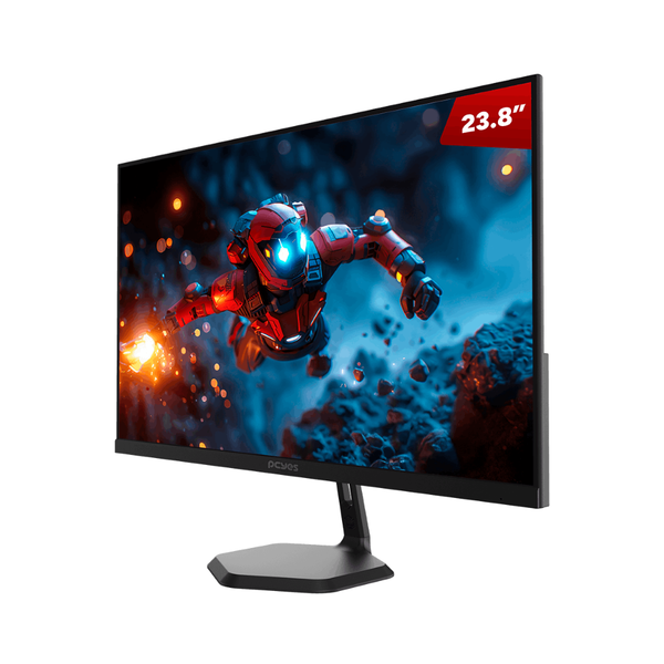 Monitor Gamer Led 23.8" Pols PCYes O-Creed O23F Full HD 180Hz 1Ms Hdmi Displayport  Preto - PMGO23F180BV