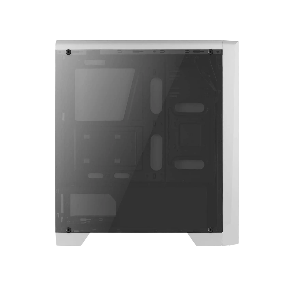 Gabinete Gamer Aerocool Mid Tower Rgb Cylon Com lateral acrílico Branco - Pn 67630