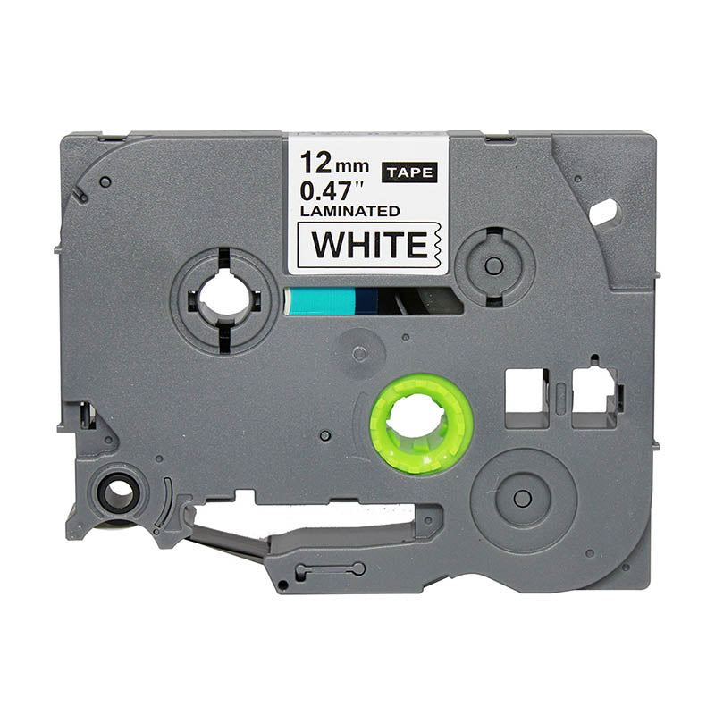 Fita Para Etiquetadora Brother Labelpros Aze23 Tae231 12mm Branca - Tze231 Compativel