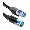 Cabo De Rede Ethernet Ugreen Cat 8, F/Ftp 5mts Trançado Preto - NW153