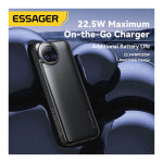 Carregador Portátil com Saída Usb-C / Usb-A/ Lightning Essager Preto - EDY1W-YT01-Z