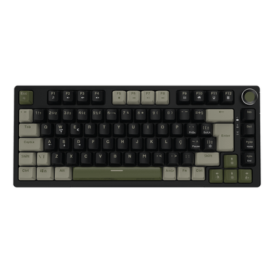 Teclado Gamer Mecanico PCYes Arkeum 75% Switch Blue Cammo Edition - AKCM75BBR