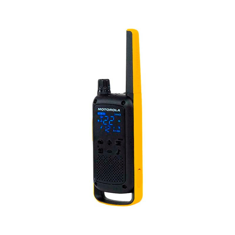 Radio De Comunicacao Walkie Talkie Motorola Talkabout T470br 35 Km Amarelo/Preto