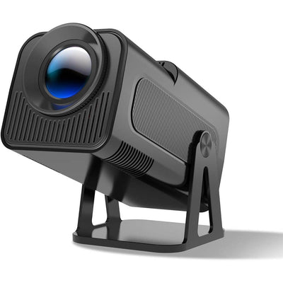 Projetor Hy320 Full HD 1080P 4K Wi-fi 6 Android 13 C/ Controle Remoto Preto