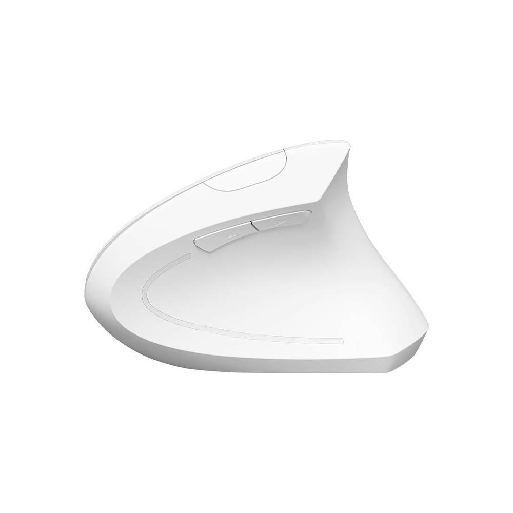 Mouse Ergonomico Sem Fio Recarregavel Vinik Power Fit Pm300 Vertical USB Branco - CP265455 Truedata