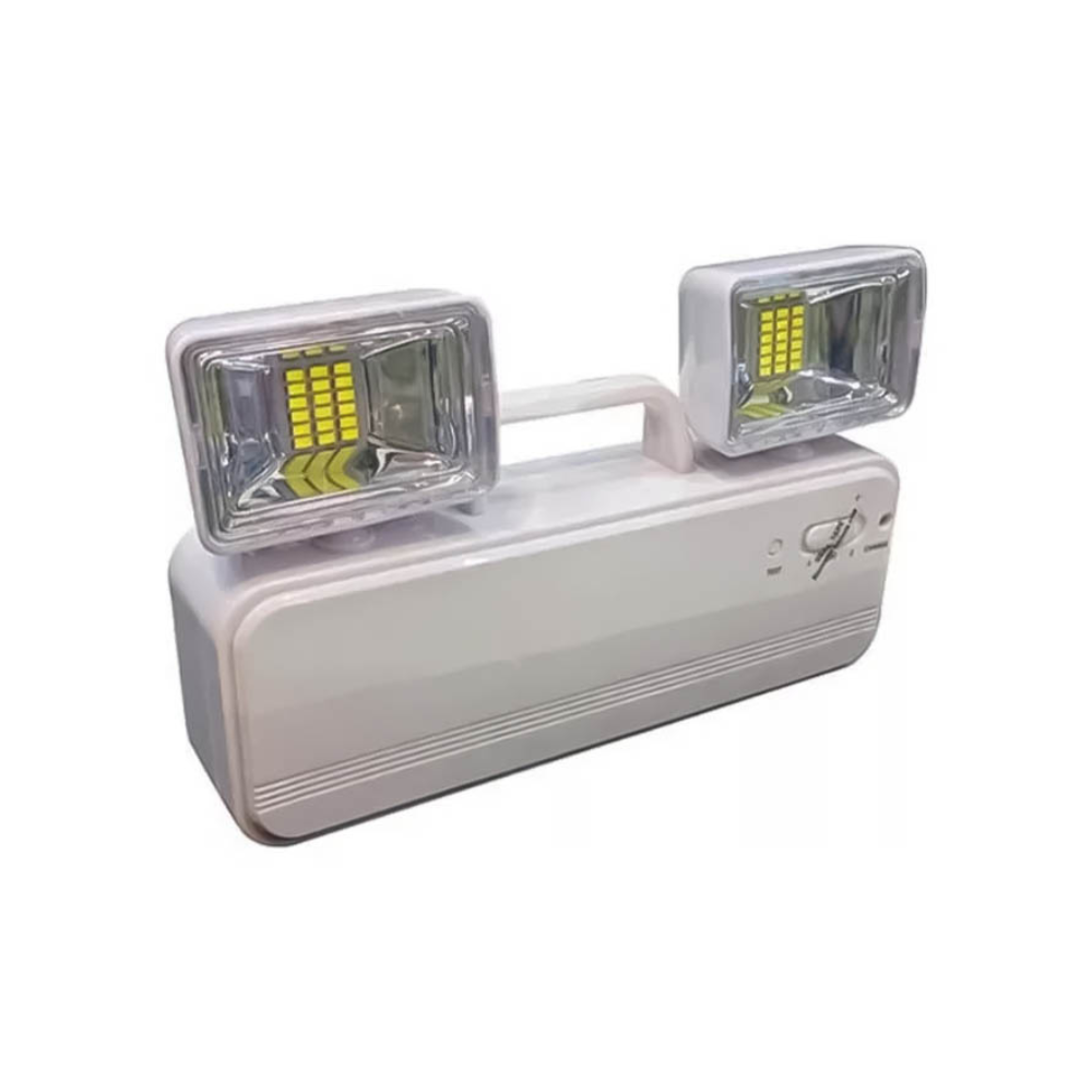 Luminária de Emergência Led 7500K Ajustável Bivolt Luatek - LK-743