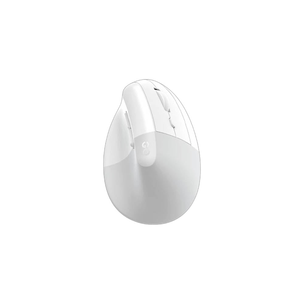 Mouse Sem Fio Ergonomico Fantech Go Comfy Silent 1600Dpi Ajustável 7 Botões Branco - W195R